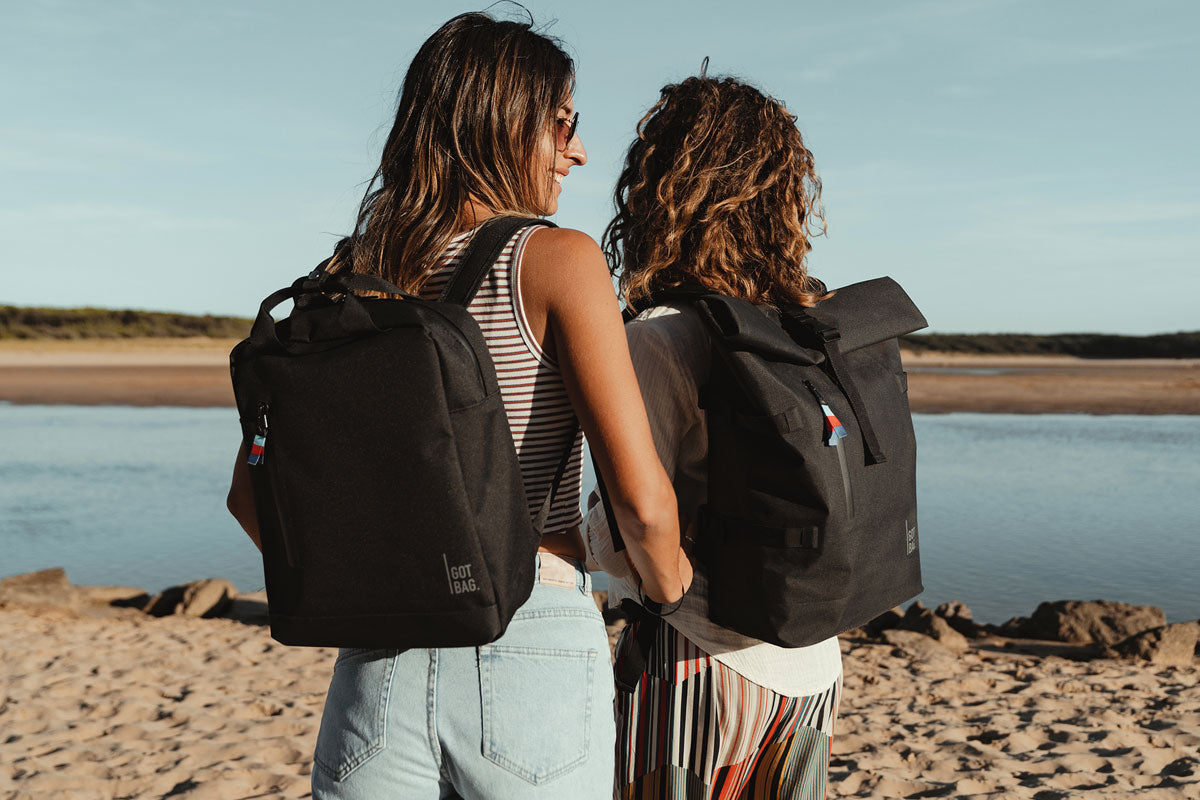 Rolltop Backpack Made of Ocean Plastic - Travel Case - GOT BAG | Rolltop  backpack, Backpacks, Rolltop rucksack