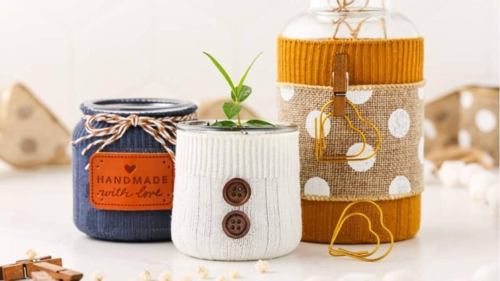 diy candle sweater