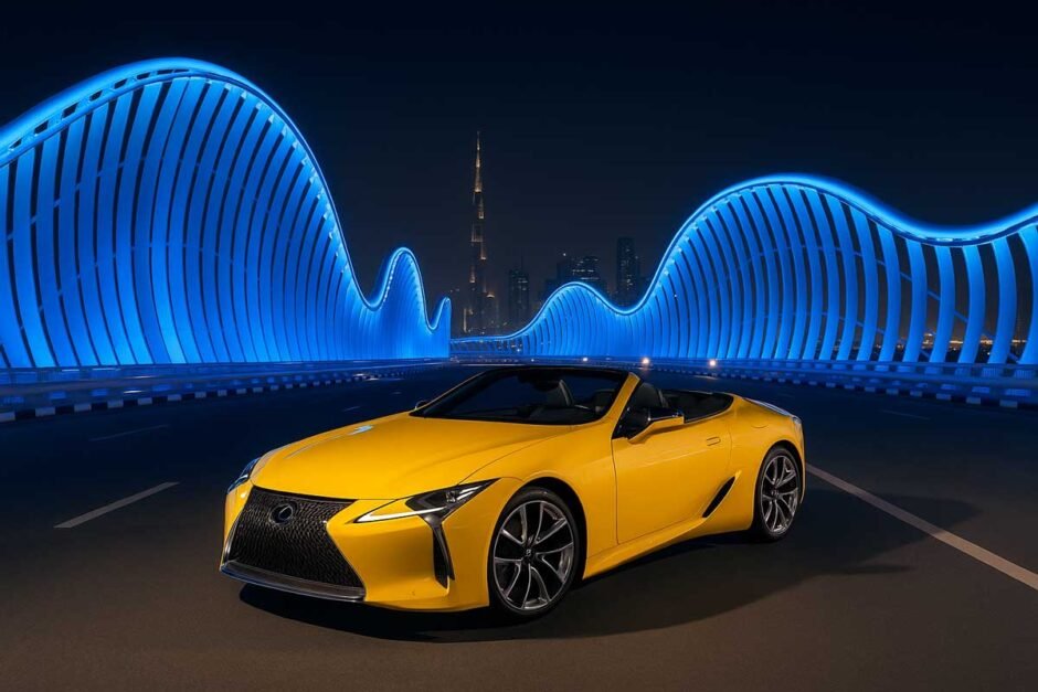 Convertible Car Rental in Dubai