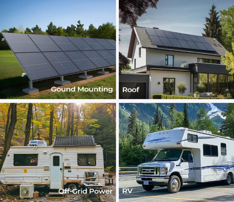 Power Up Your Adventures with BougeRV 300 Watt Solar Panel