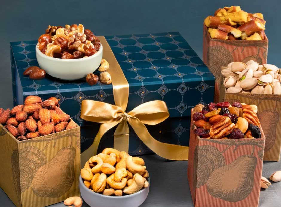 Impress Your Host with an Exquisite Nuts Gift Basket