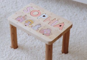 Personalized Name Puzzle Chair