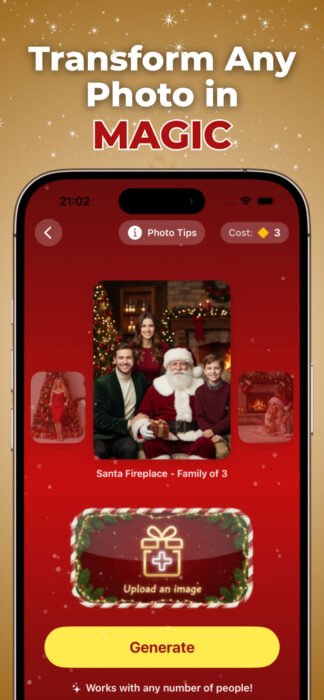Top AI Christmas Photo Editor for 2025: PiXmas Review