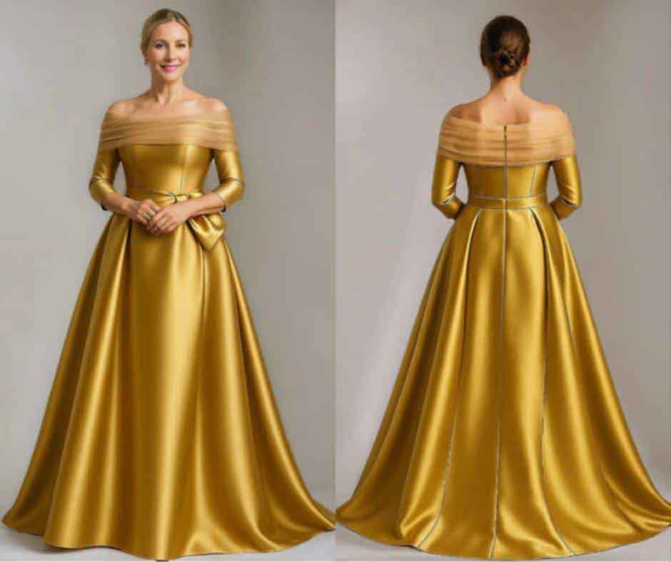 Finding the Perfect Gold Mother of the Bride Dresses This Winter
