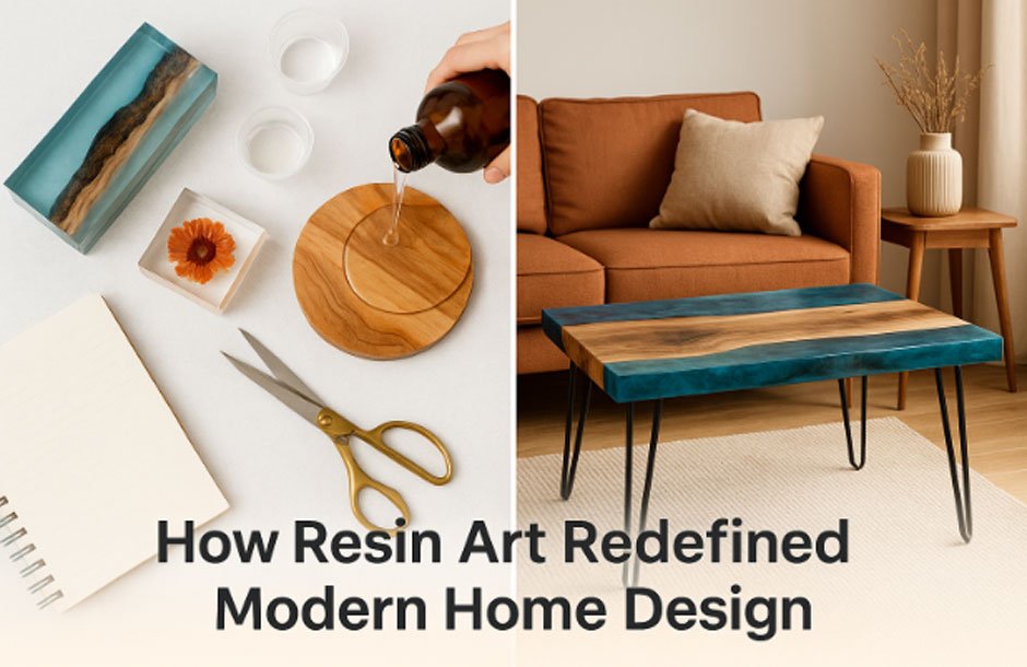 How Resin Art Quietly Became a Modern Design Staple