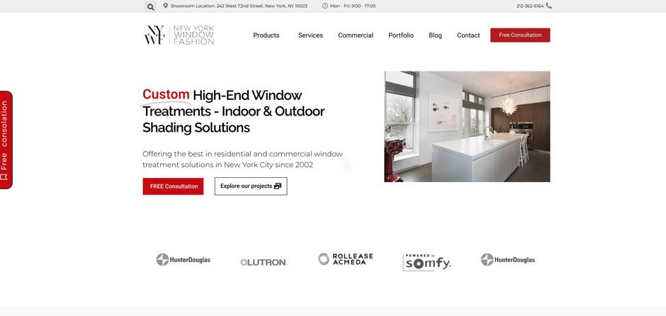 4 Custom Motorized Blinds Services in NYC