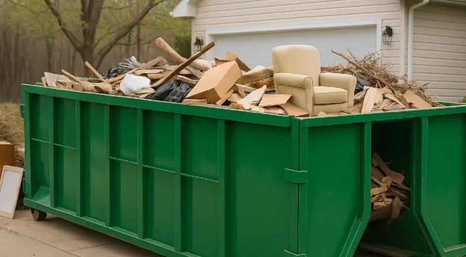 How a Residential Dumpster Rental Can Help With Decluttering