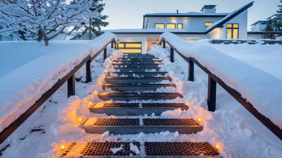 Types and Features of Heated Stair Mats