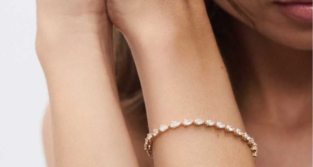 Bezel Set Diamond Bracelet