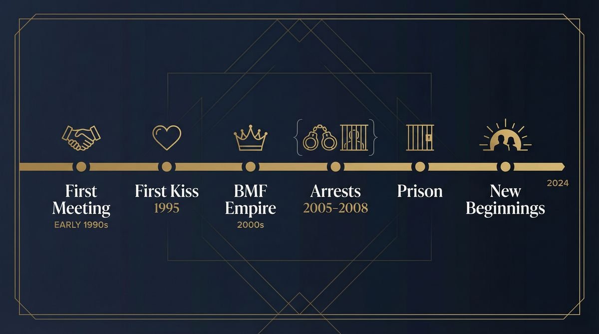 a timeline of their relationship from bmf to breakup