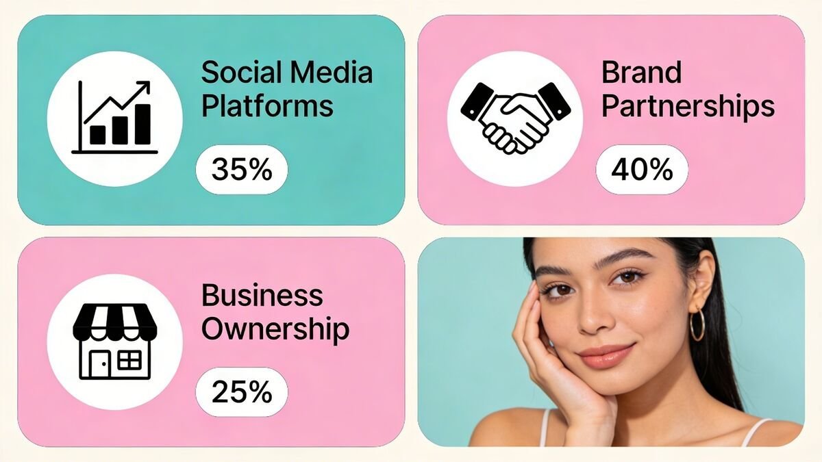 how mikayla nogueira makes her money