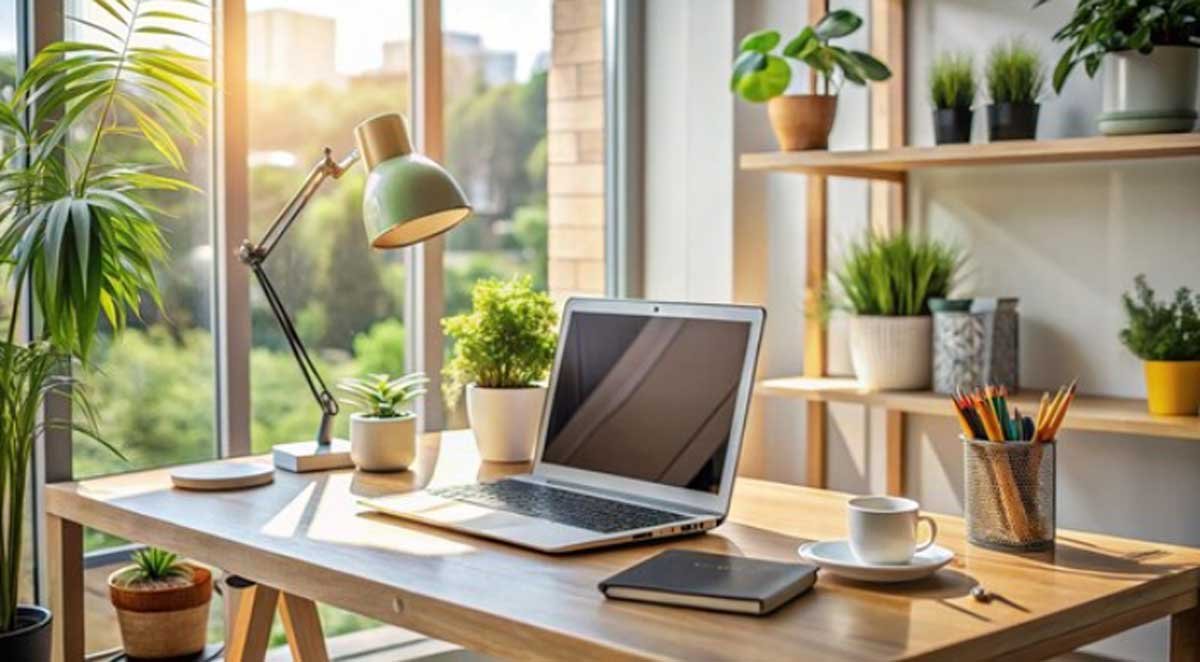 Gallery Detail: Building A Zero Waste Home Office For Sustainable Remote Work