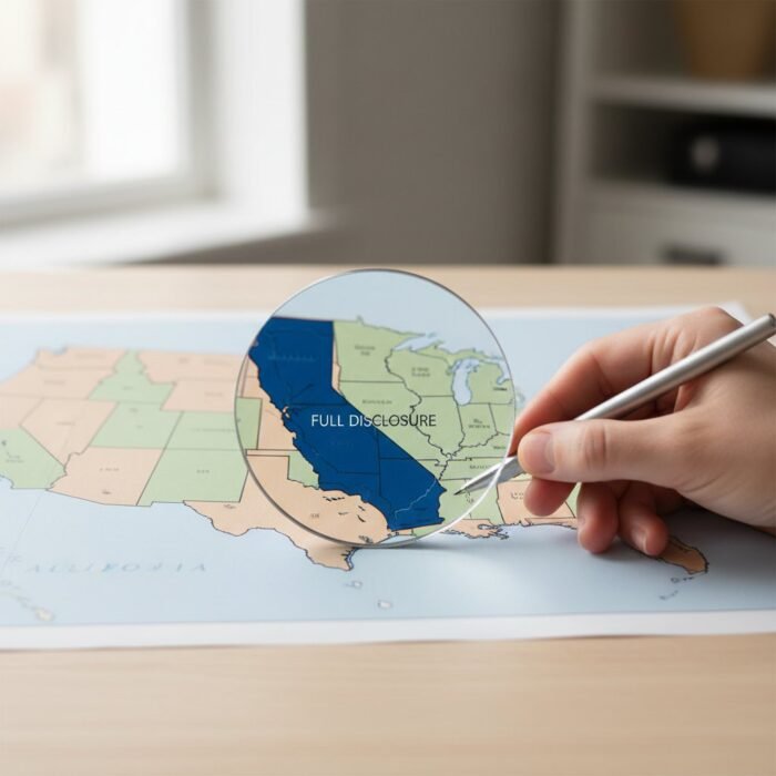 state by state disclosure requirements at a glance